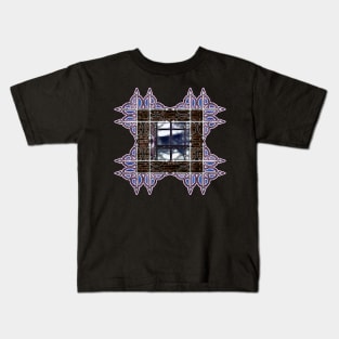 Dark Sky Window Kids T-Shirt